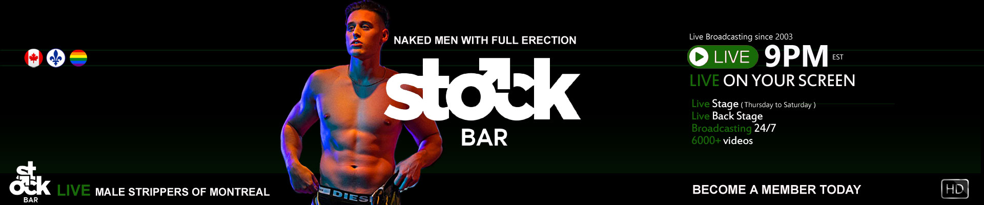 Best Male Strippers in North America